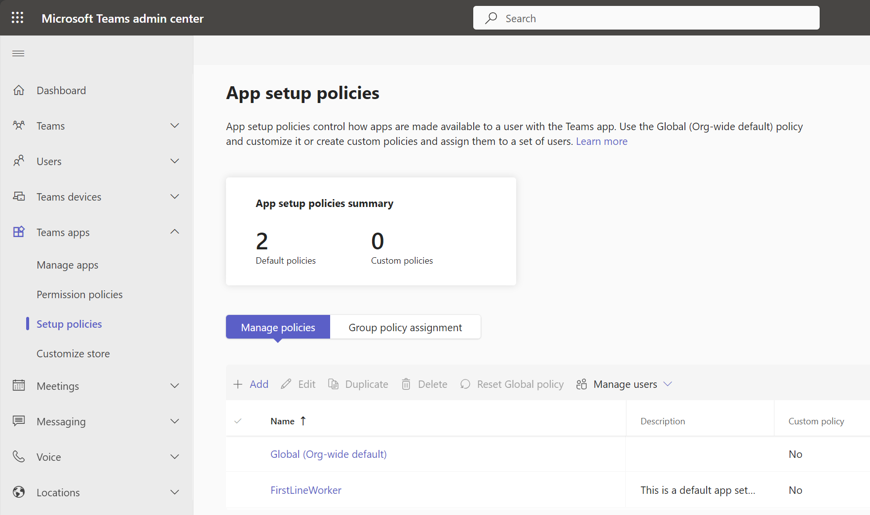 Microsoft Teams admin center. Microsoft Teams admin center.