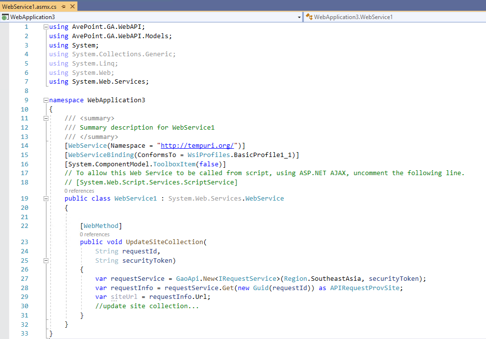 A sample file.