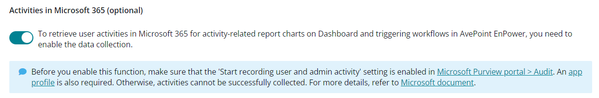 Activities in Microsoft 365. Activities in Microsoft 365.