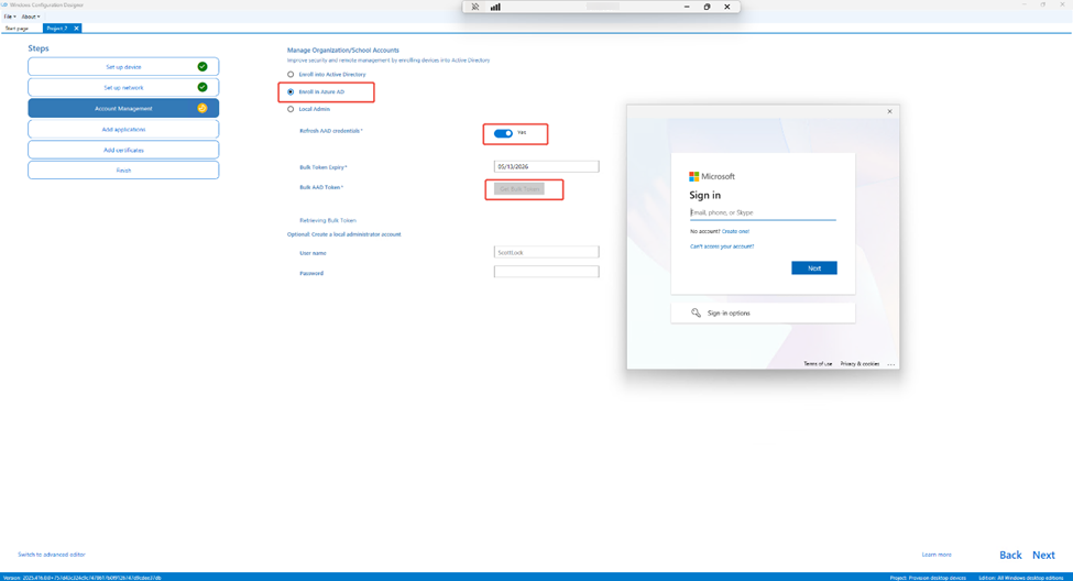 Account Management Account Management