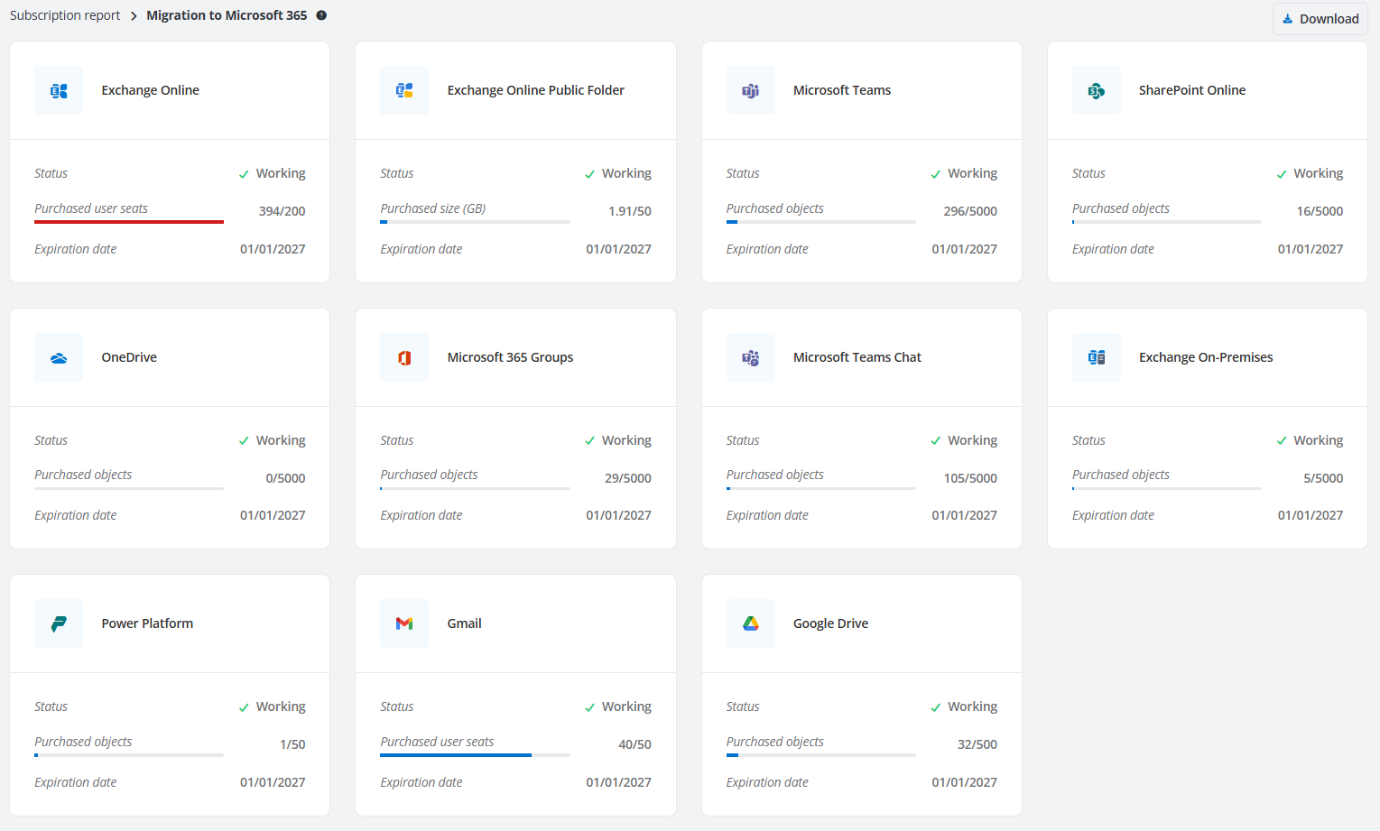 Migration to Microsoft 365 tab. Migration to Microsoft 365 tab.