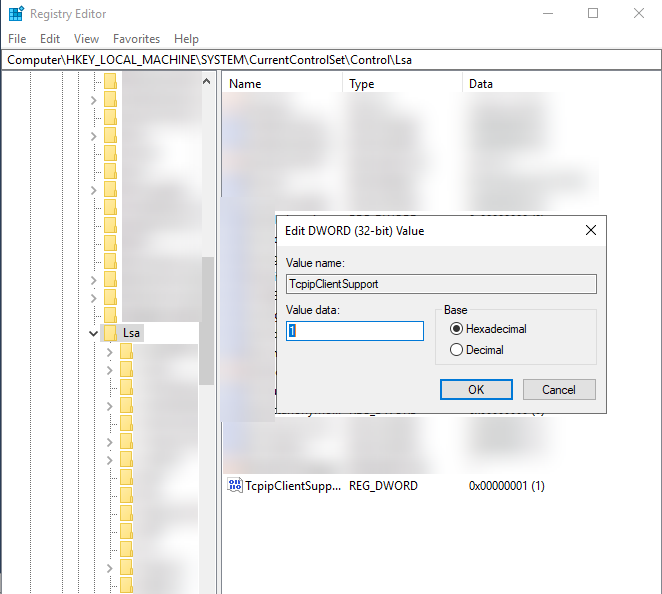 Set Value data.