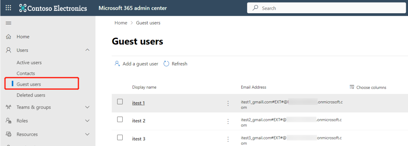 Guest users.