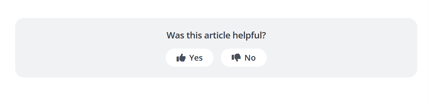Was this article helpful? Was this article helpful?
