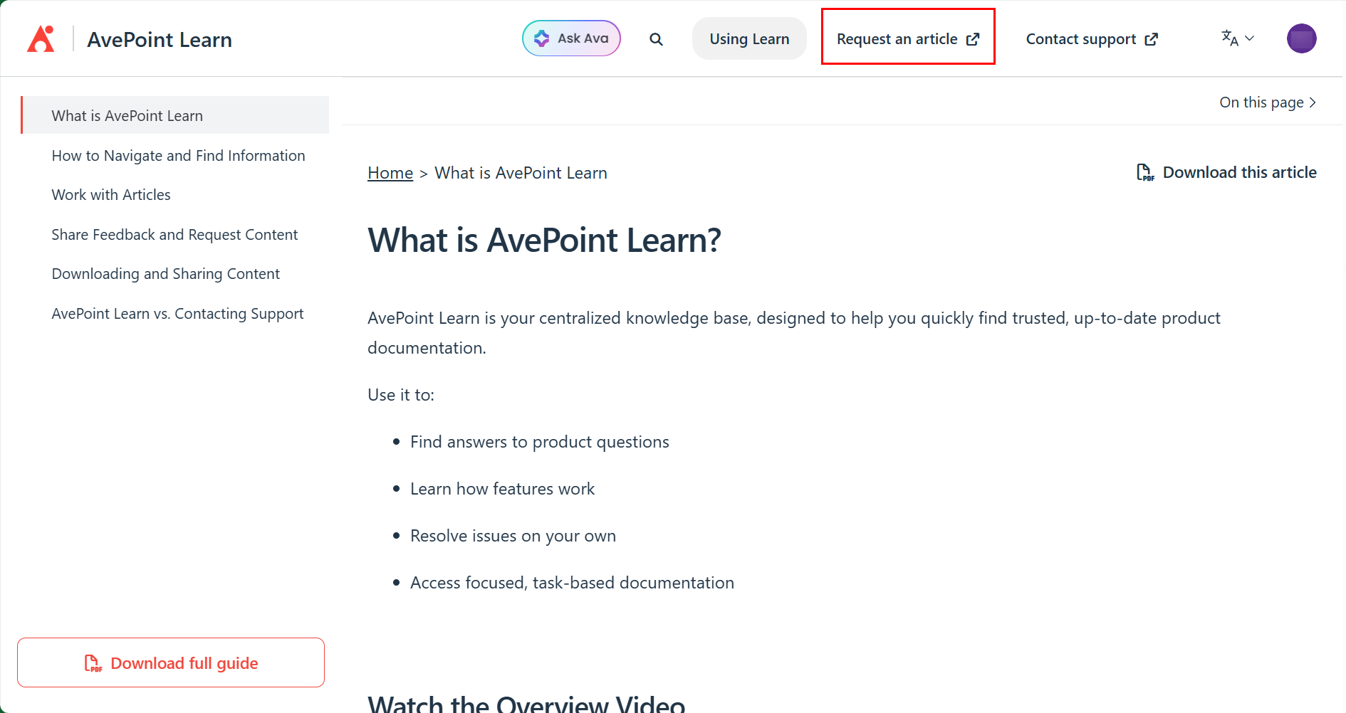 Request an article button Request an article button