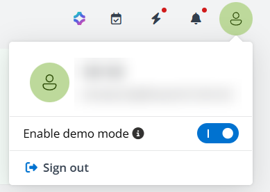 Demo mode