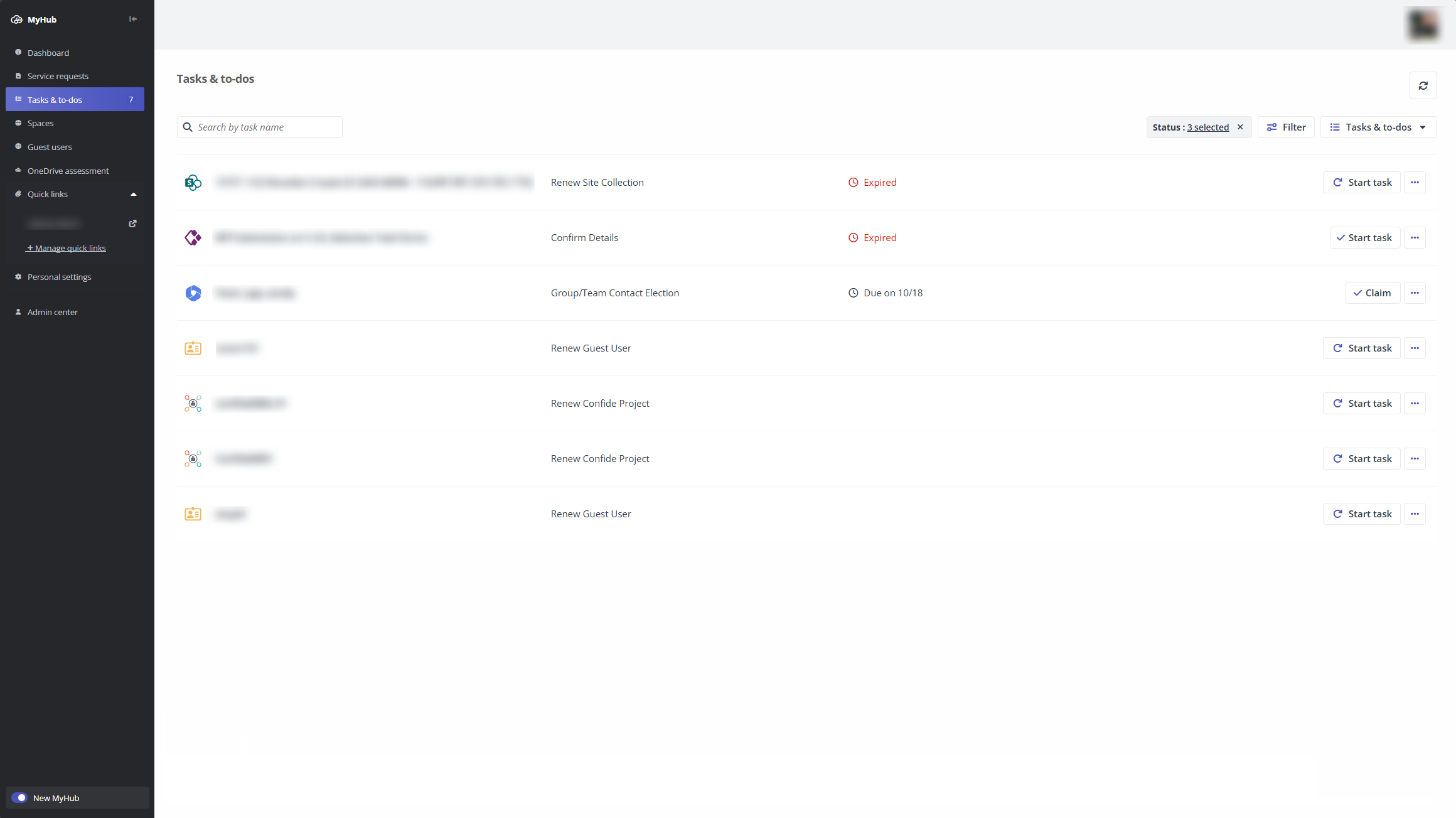 Tasks & to-dos.
