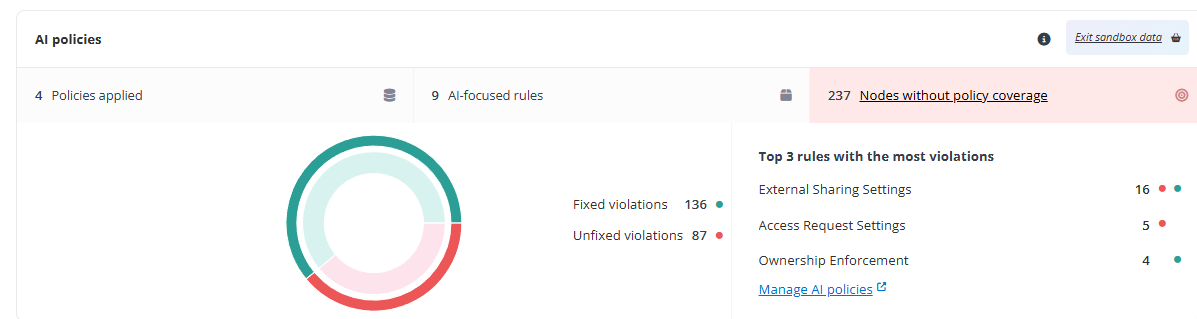 The AI policies report.