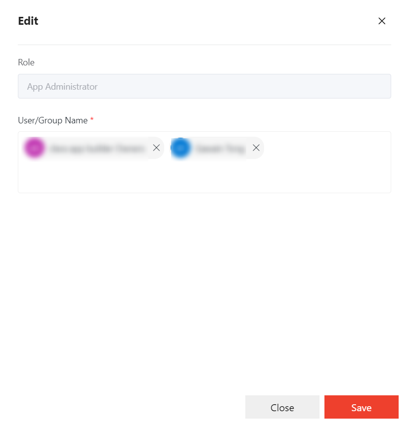 Edit role members. Edit role members.