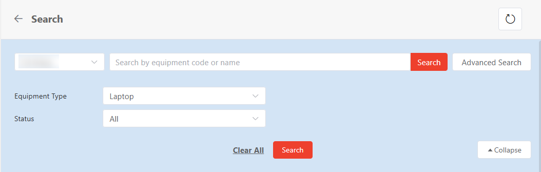 Advanced Search.
