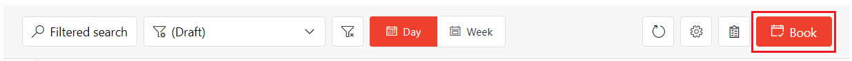 Reserve with the book button.