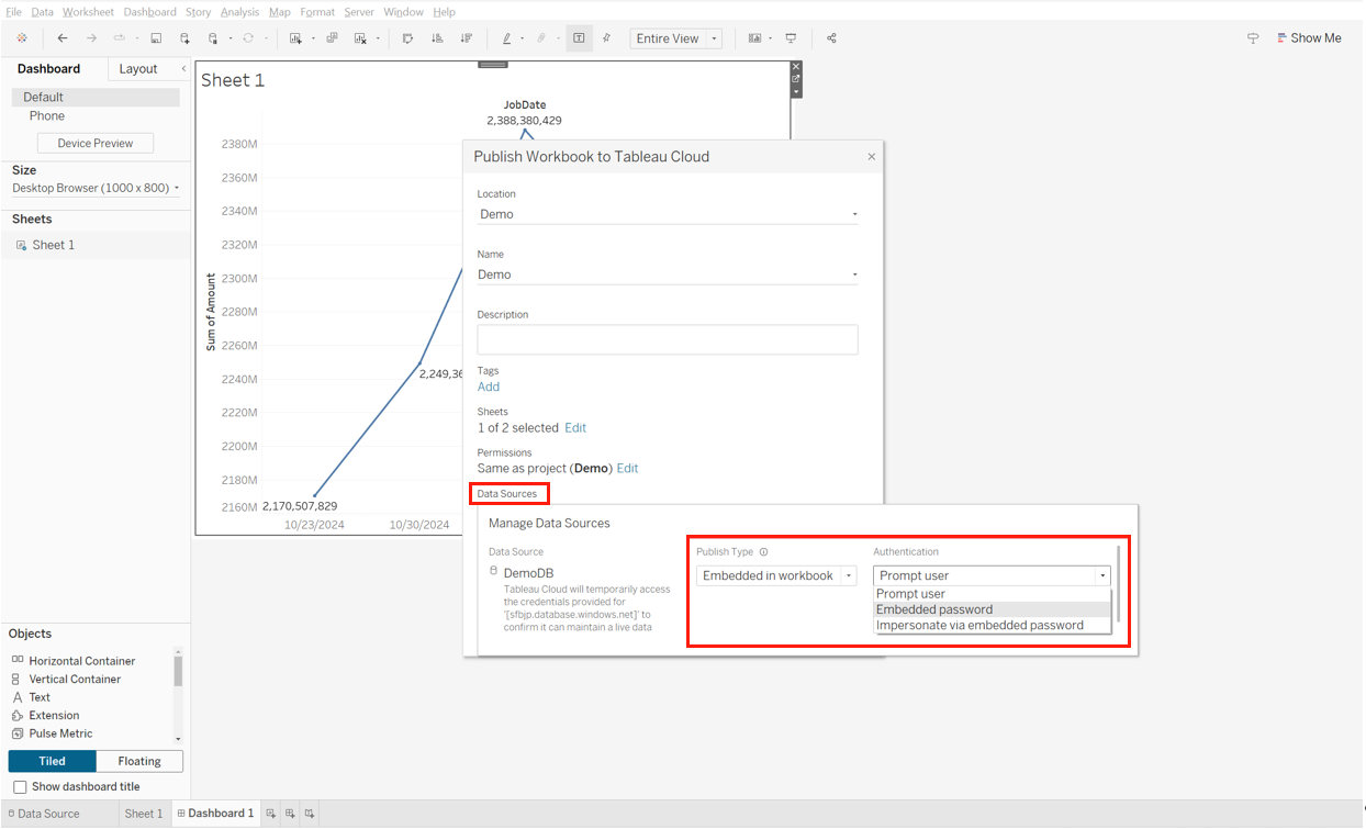 Edit Data Sources.
