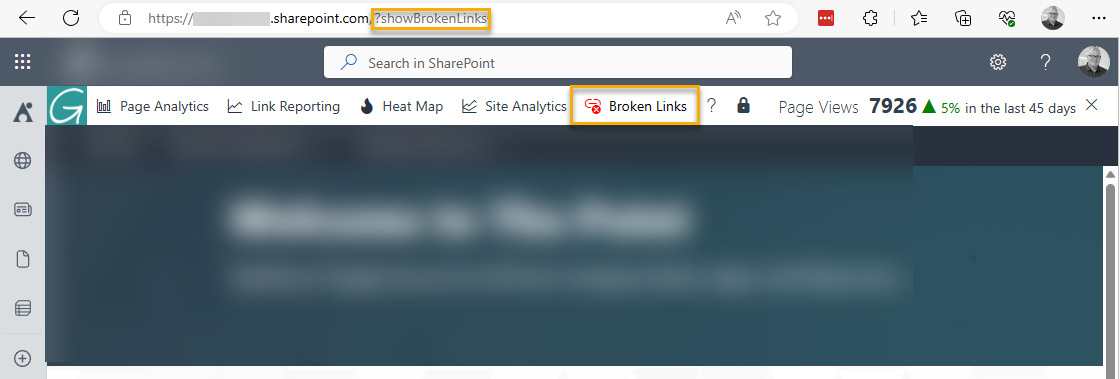 showBrokenLinks