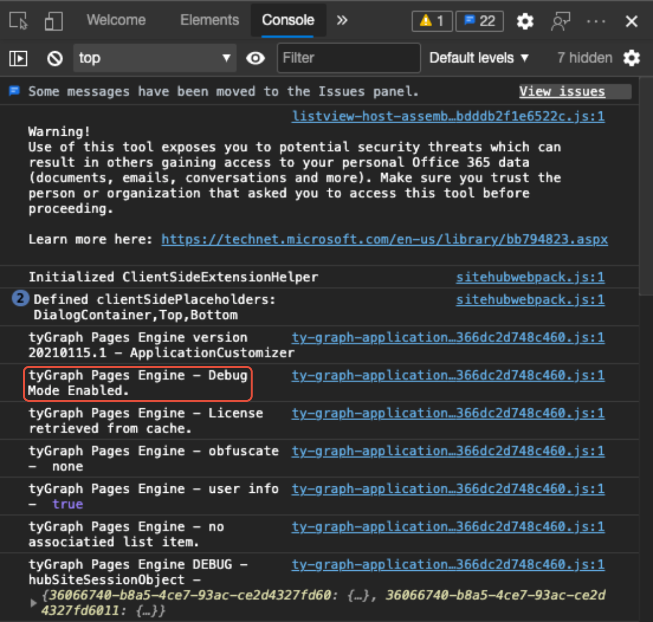 Developer Console