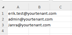 チャット メンバーの CSV ファイル チャット メンバーの CSV ファイル