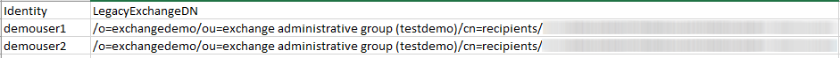 Identity_LegacyMapping.csv ファイル Identity_LegacyMapping.csv ファイル