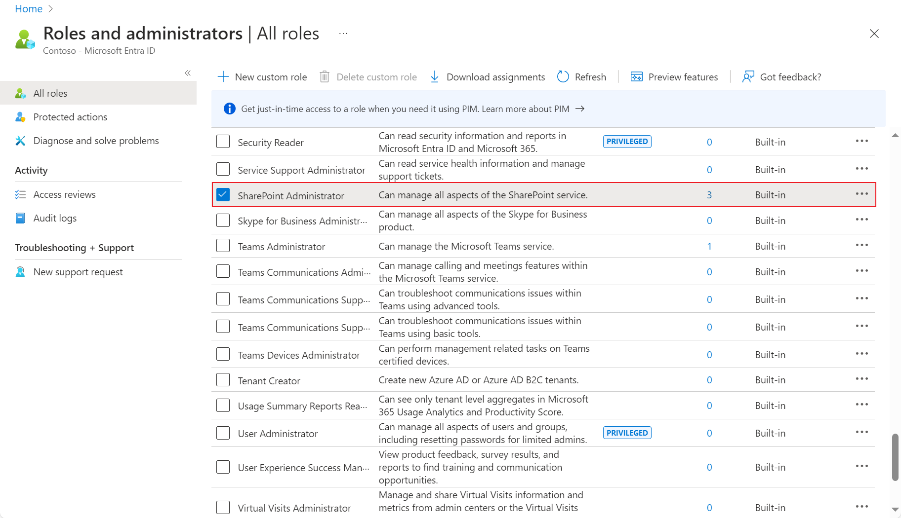 SharePoint 管理者である SharePoint 管理者である